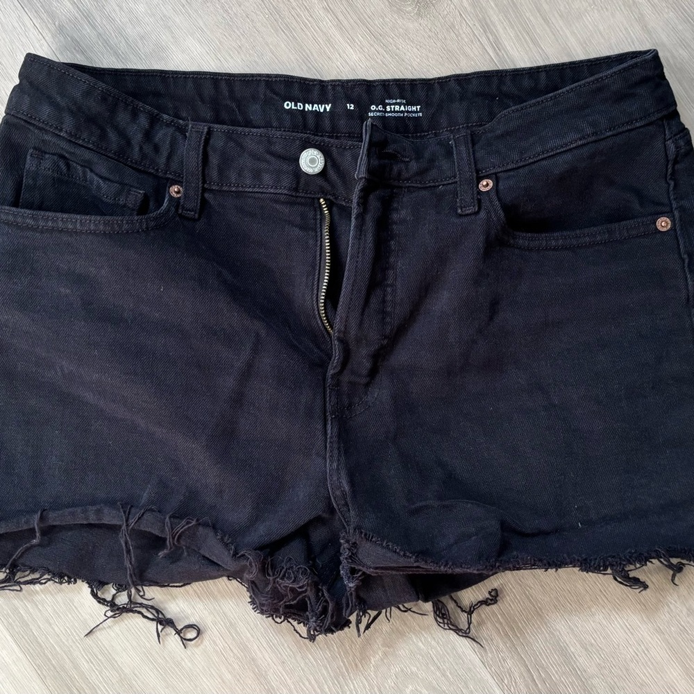 Old Navy Women's Dark Denim Jean Shorts